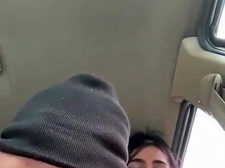 Sexy Big Dick Latina Laura Gets Sucked Off In Car